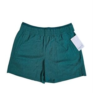 Athleta Echo Shorts Teal Women's Size 10 NWT